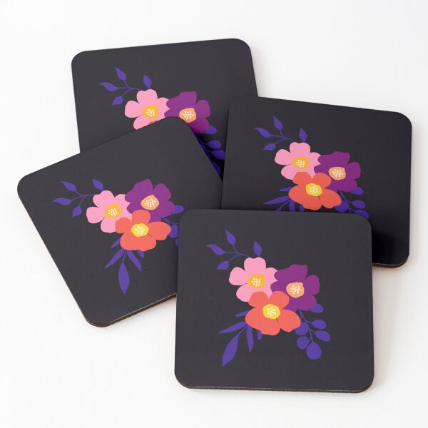 Item preview, Trio off flower heads designed and sold by Natty Moo Design.