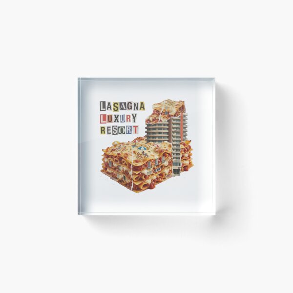 Item preview, Lasagna Luxury Resort designed and sold by OzzFrequency.