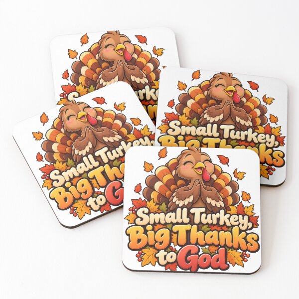 Item preview, Small Turkey, Big Thanks to God designed and sold by Tsugraf Designs.