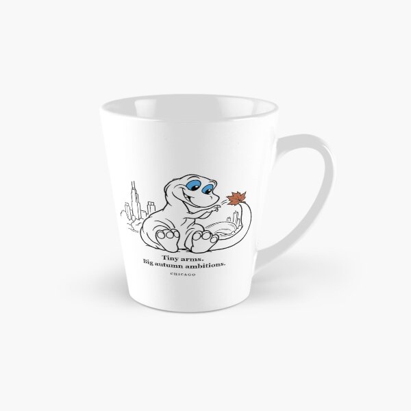 Item preview, Chicago T Rex Reaching for an Autumn Leaf designed and sold by Soft Paws Sketches.