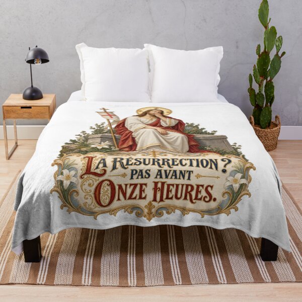 Item preview, The resurrection will have to wait eleven hours. designed and sold by Lazenco.