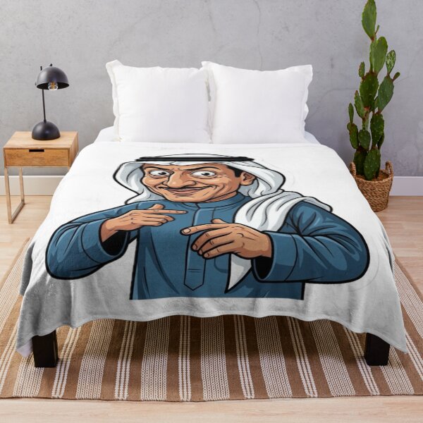 Item preview, Funny Saudi Actor Caricature - Nasser Al-Qasabi Comedy Sticker designed and sold by Designs248877.