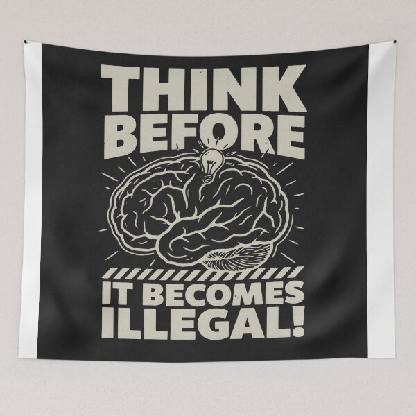 Item preview, Think before it becomes Illegal designed and sold by alehousephoto.