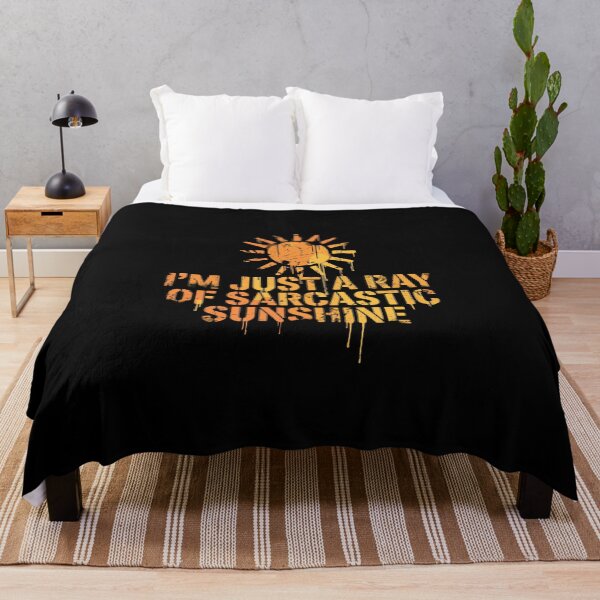 Item preview, I'm Just A Ray Of Sarcastic Sunshine Sarcasm Humor Personality Quote designed and sold by PopStars1993.