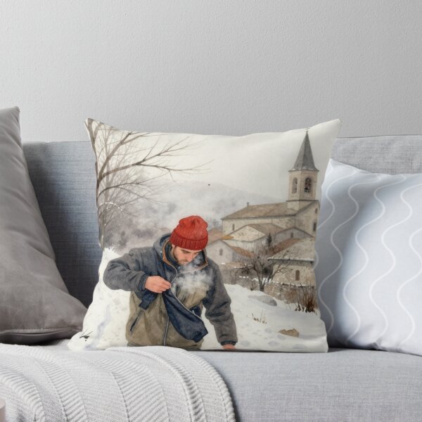 Item preview, On the Way of St. James in winter designed and sold by jefboutique6150.