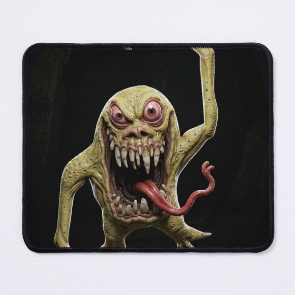 Item preview, Ghostly ghoulish horror goblin illustration designed and sold by Vintage Designs +.