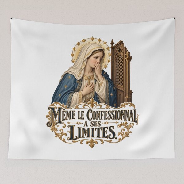 Item preview, Even the confessional has its limits. designed and sold by Lazenco.