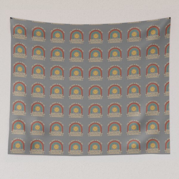 Item preview, I'm Just A Ray Of Sarcastic Sunshine Sarcasm Humor Personality Quote designed and sold by SofiBlair.