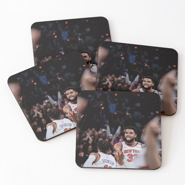 Item preview, New York Basketball Duo Karl-Anthony Towns & Jalen Brunson Art designed and sold by trekxtherex.