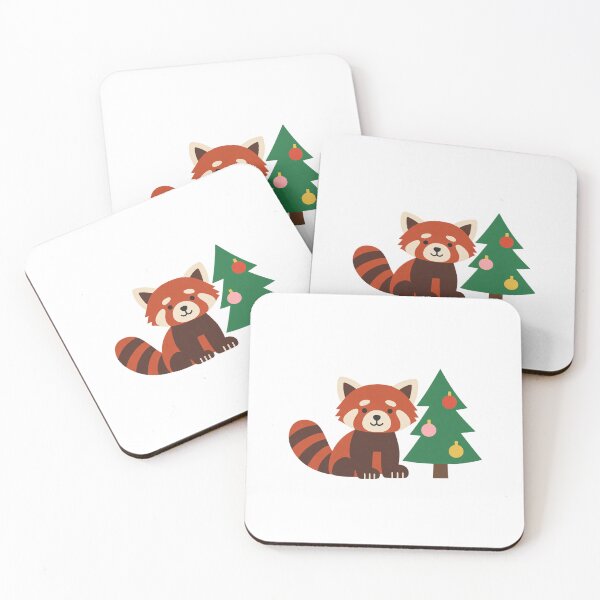 Item preview, Red Panda Christmas designed and sold by -KRAFTWERK.