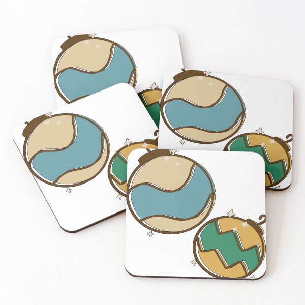 Item preview, Mid-Century Modern Retro Ornaments Dark designed and sold by ShopCNTS.