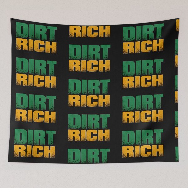 Item preview, Dirt Rich Heavy Equipment Operator Construction Worker Shirt designed and sold by StudioBilly3000.