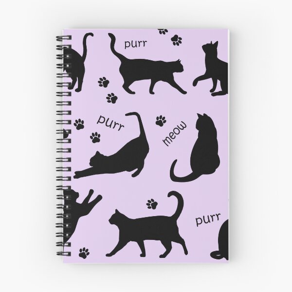 Item preview, Lilac Meow  designed and sold by Raven Studio.