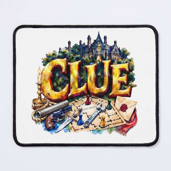 Item preview, Clue - BODDY MANOR designed and sold by Lyric Vault - Rock on.