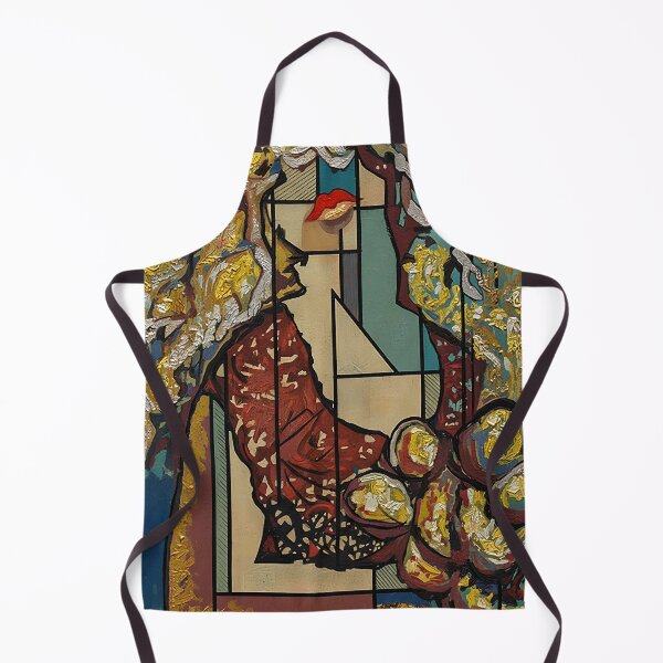 Item preview, Modernist Art with Stained Glass and Mosaic Style designed and sold by SedresArt.