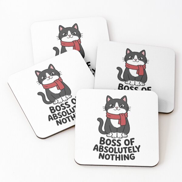 Item preview, Boss Of Absolutely Nothing Cat designed and sold by PrintforDesign.