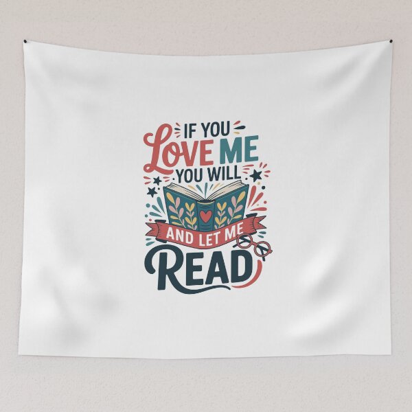 Item preview, If You Love Me You Will And Let Me Read designed and sold by jkrphoto.