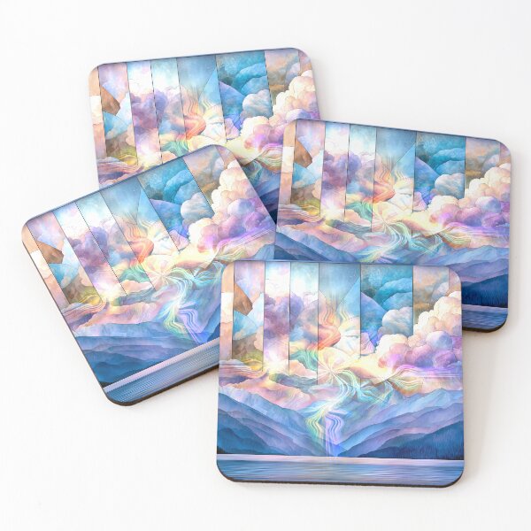 Item preview, Dance of Daytide Abstract Landscape designed and sold by Dream Mythos Studios.