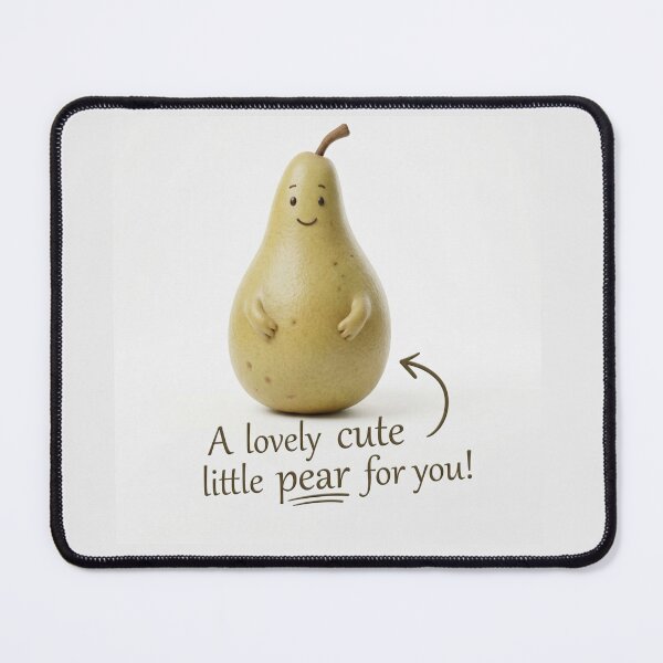 Item preview, A lovely cute little pear for you designed and sold by Vintage Designs +.
