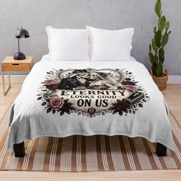 Item preview, Eternity Looks Good on Us – Gothic Romance and Dark Love Gift designed and sold by CuteDesignables.