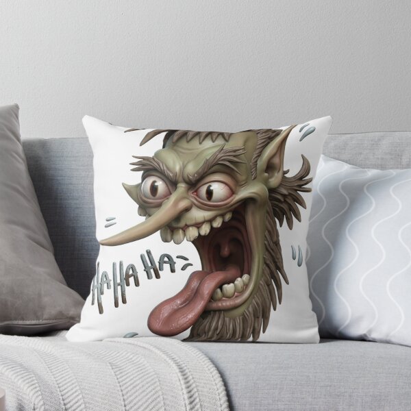 Item preview, Nasty face laughing taunting hahahaha designed and sold by Vintage Designs +.