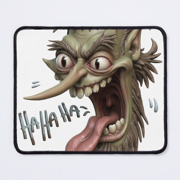 Item preview, Nasty face laughing taunting hahahaha designed and sold by Vintage Designs +.