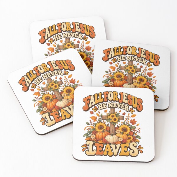 Item preview, Fall for Jesus He Never Leaves (SUNFLOWER CROSS) designed and sold by Manifest of Creations.