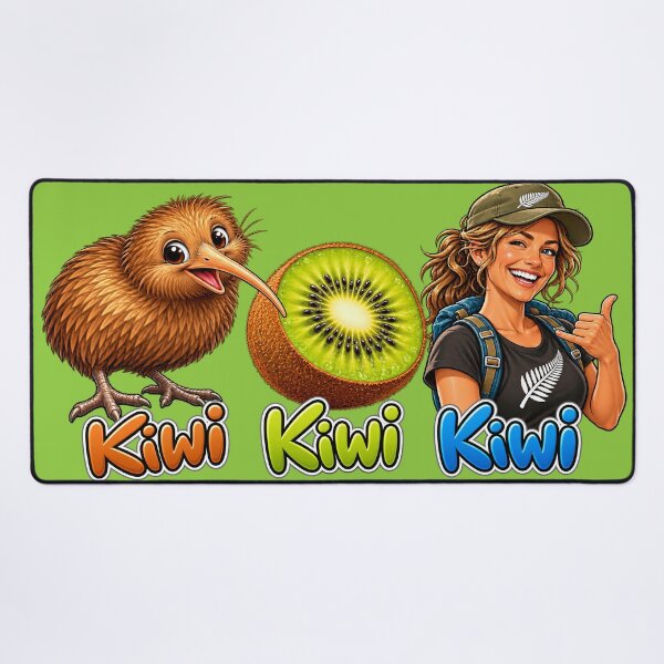 Item preview, The Three Kiwis — Female Pākehā Edition designed and sold by kornkobart.