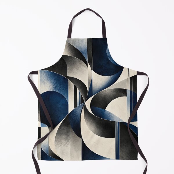 Item preview, Fluid Geometry in Indigo and Charcoal designed and sold by The-Library.