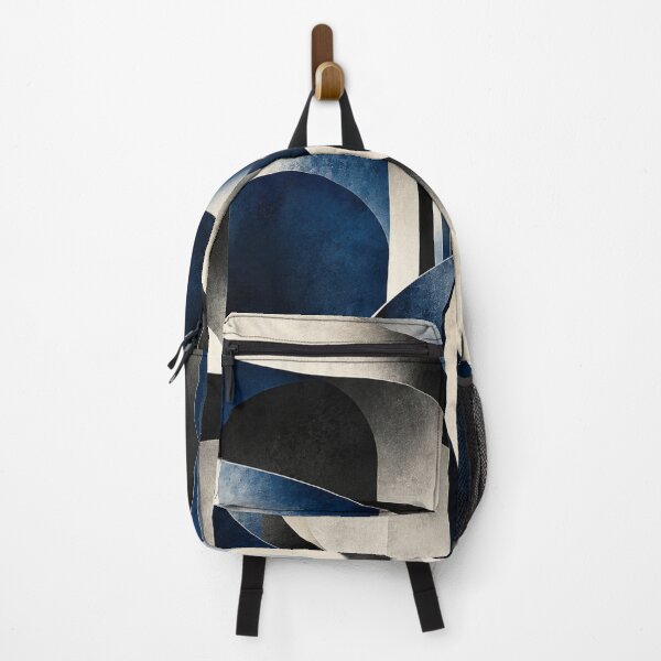 Item preview, Fluid Geometry in Indigo and Charcoal designed and sold by The-Library.