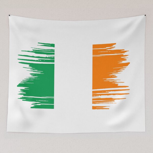Item preview, Distressed Ireland Flag IE designed and sold by shitpostee.
