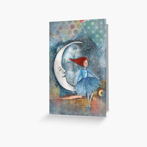 The Little Moon Dancer Greeting Card