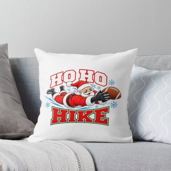 Item preview, Ho Ho Hike Santa Quarterback Christmas Football Humor designed and sold by ArtDesignTp.