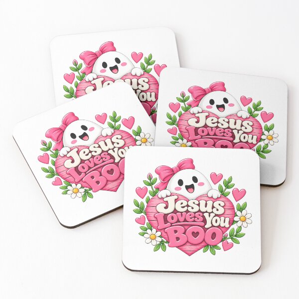 Item preview, Jesus Loves You Boo Christian Halloween Cute Ghost designed and sold by ArtDesignTp.