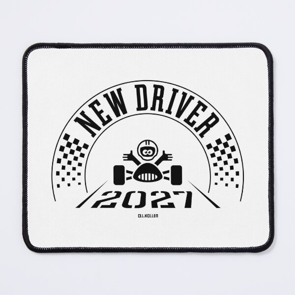 Item preview, New Driver 2027 (Driver’s License / Driving Licence / Black) designed and sold by MrFaulbaum.