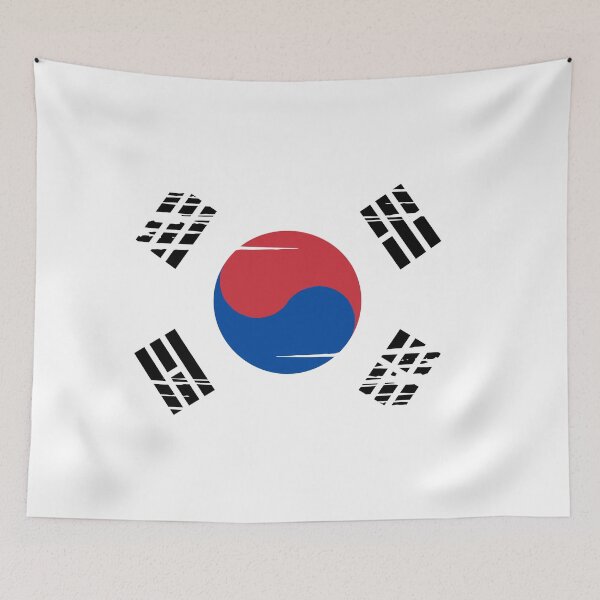 Item preview, Distressed South Korea Flag KR designed and sold by shitpostee.