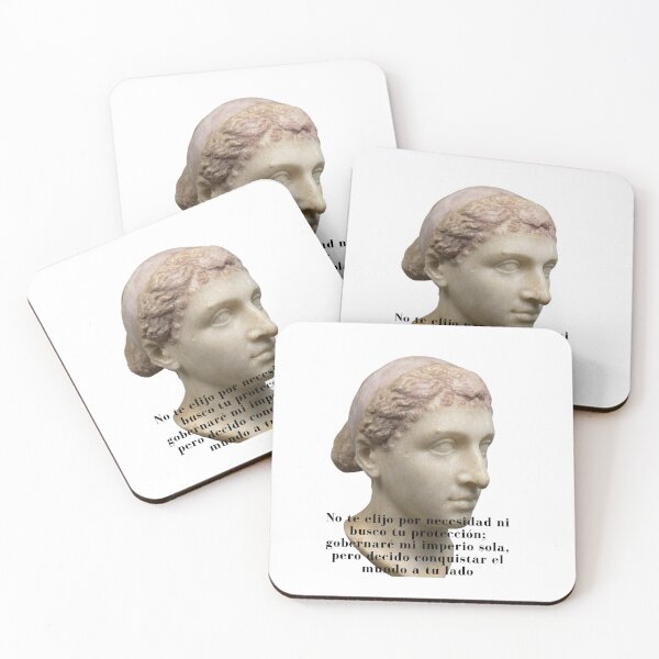 Item preview, Cleopatra Antique Marble Bust - Feminist History Design designed and sold by yolepr.