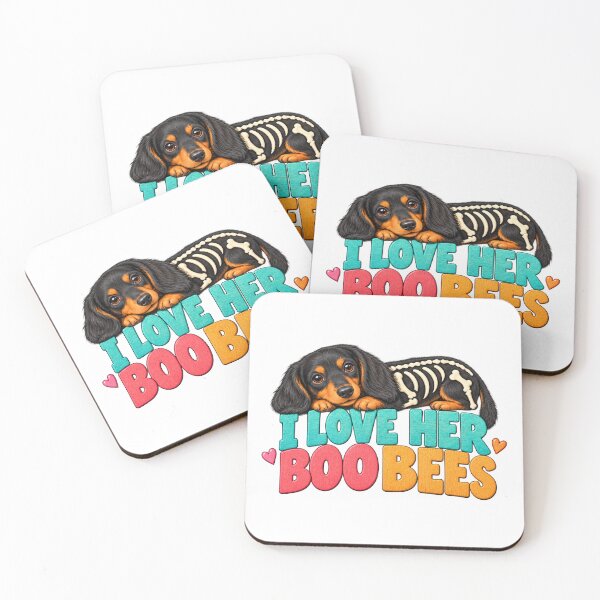 Item preview, I Love Her Boo Bees I Love His Halloweenie Halloween designed and sold by ArtDesignTp.