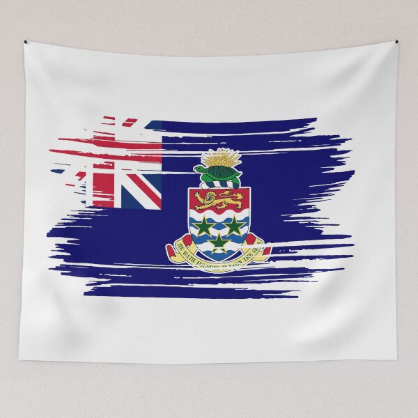 Item preview, Distressed Cayman Islands Flag KY designed and sold by shitpostee.