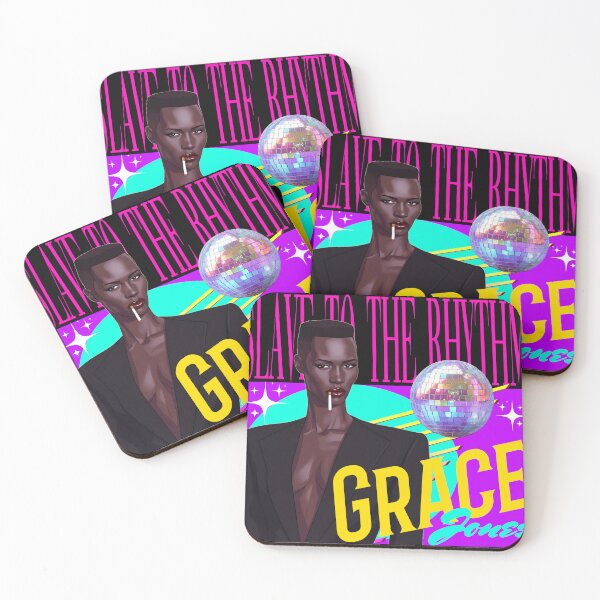 Item preview, Slave To The Rhythm Grace Jones Retro 80s Disco Pop Diva Graphic designed and sold by RahniNM.