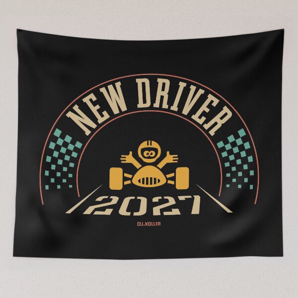 Item preview, New Driver 2027 (Driver’s License / Driving Licence / 4C) designed and sold by MrFaulbaum.