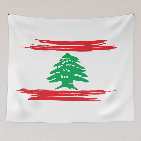 Item preview, Distressed Lebanon Flag LB designed and sold by shitpostee.