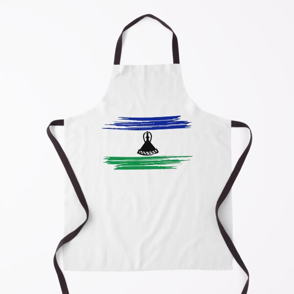 Item preview, Distressed Lesotho Flag LS designed and sold by shitpostee.