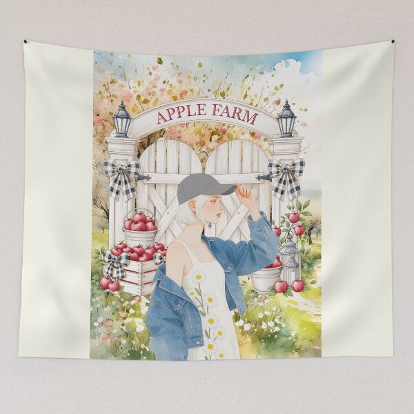 Item preview, A VISIT TO THE APPLE FARM designed and sold by Tammera.