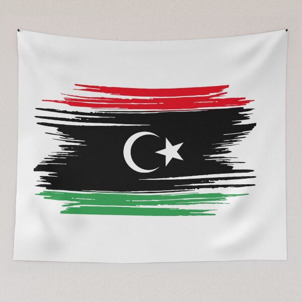 Item preview, Distressed Libya Flag LY designed and sold by shitpostee.