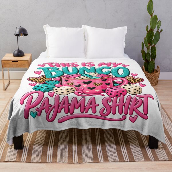 Item preview, This Is My Bunco Pajama Shirt Funny Dice Game Night designed and sold by ArtDesignTp.