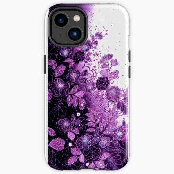 Purple Tri Screen iPhone Tough Case