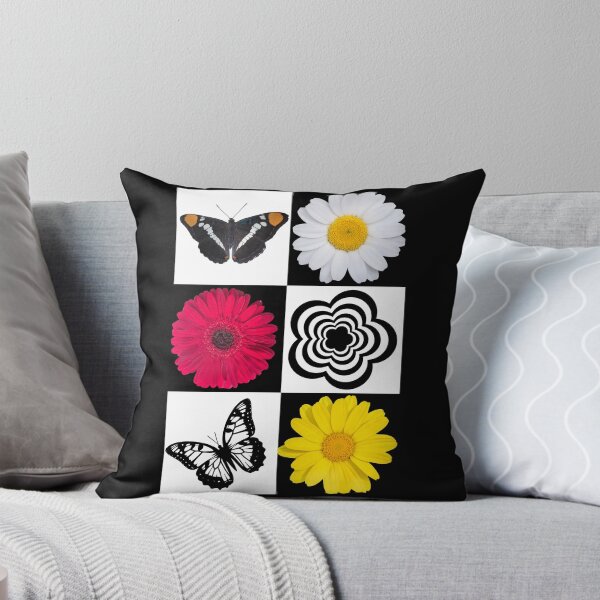 Item preview, Butterfly Daisy Gerbera Floral Pop Art Chess Shapes Mania designed and sold by Shapes-Mania.