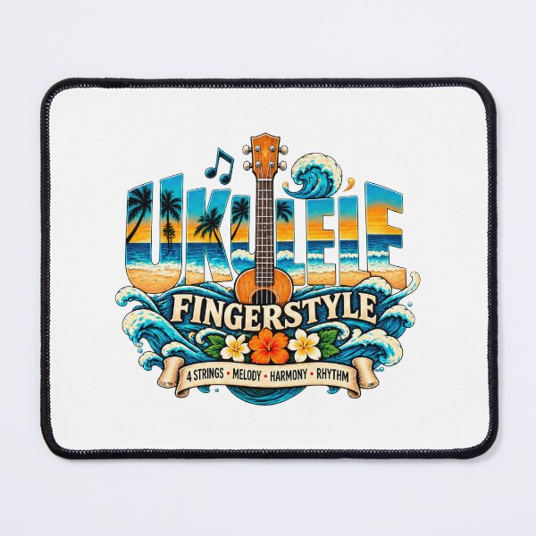 Item preview, Ukulele Fingerstyle Women's Four Strings Melody Harmony designed and sold by ArtDesignTp.