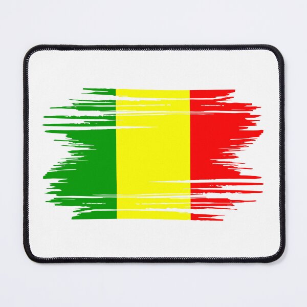 Item preview, Distressed Mali Flag ML designed and sold by shitpostee.
